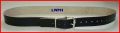 Lederriemen Schwarz 4,0 x 125,0 cm lang Leder G�rtel
